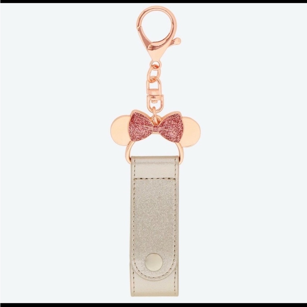 NWT Tokyo  Disney Minnie ears  Headband Holder pink bow gold
Easter